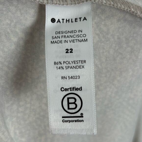 Athleta Venture Printed Pant in Viper Grey NWT Plus Size 22 - Picture 5 of 6
